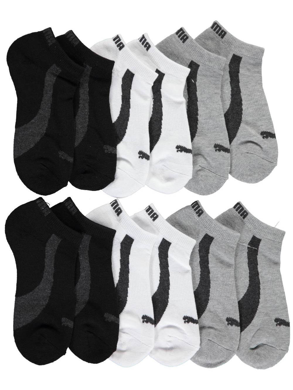gray puma socks