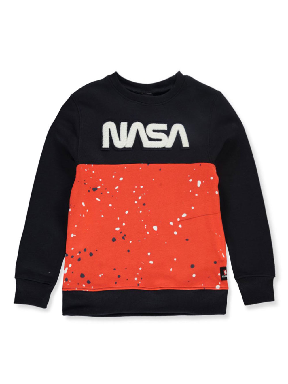 yellow nasa sweatshirt