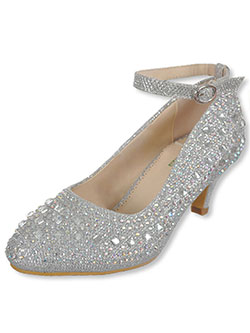 silver dress shoes for girls