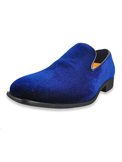 blue boys dress shoes