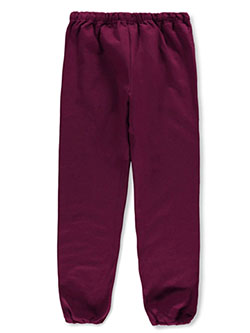 boys burgundy sweatpants