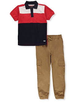 polo joggers outfit