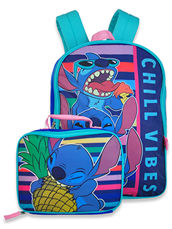 New DISNEY STORE Stitch Backpack and Lunch Box Set