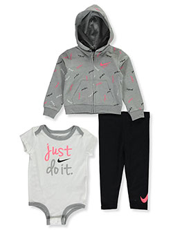 nike baby girl sweatsuit