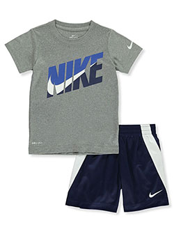 boys navy blue nike shorts