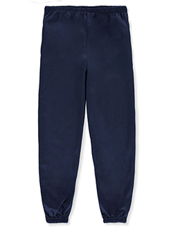 plain navy tracksuit bottoms