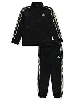 Adidas Boys 2 Piece Tracksuit Set Outfit