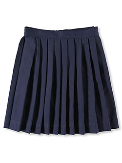 Navy pleated uniform skirt hotsell