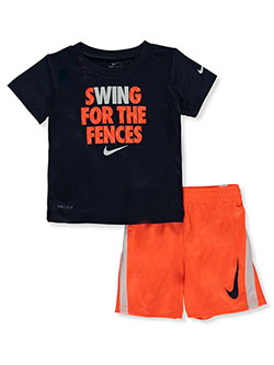 nike short sets for babies