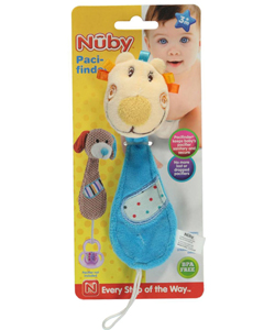 Nuby Fox Plush Toy Pacifier