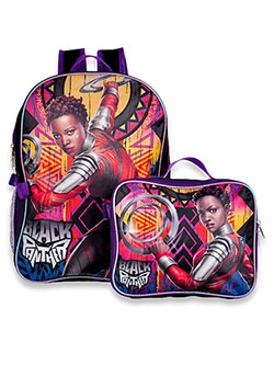 black panther backpack and lunchbox