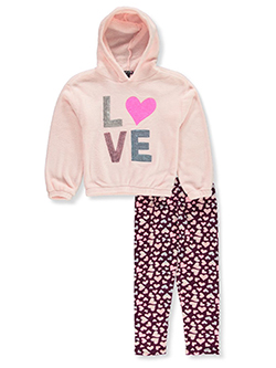 Girls 3 Piece Hoodie and Legging Set