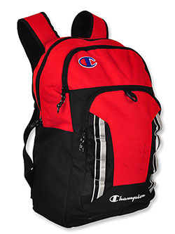 boys red backpack