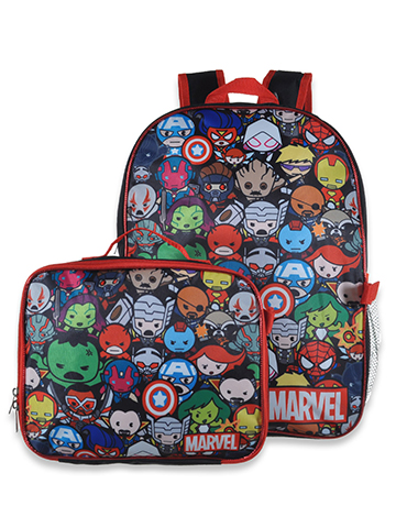 Marvel backpack and clearance lunchbox