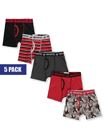 Marquise Boys Cars 2 Pack Underwear - Red - Canterbury Kids