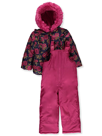 Girls snow outlet suit set