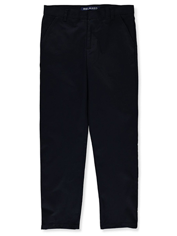 French Toast Boys' Big Pull-On Relaxed Fit School Uniform Pant, Black, 2T :  : Clothing, Shoes & Accessories