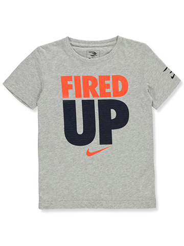 Nike 3BRAND by Russell Wilson Big Boys 8-20 Short Sleeve Gradient Box Logo T-Shirt - L